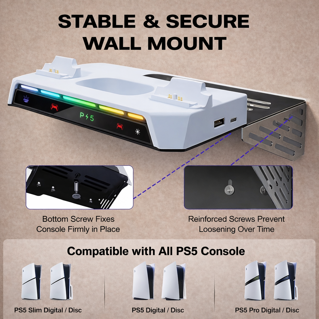 Universal ps5 holder